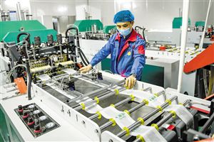 生物降解車間忙 環保制品產量增